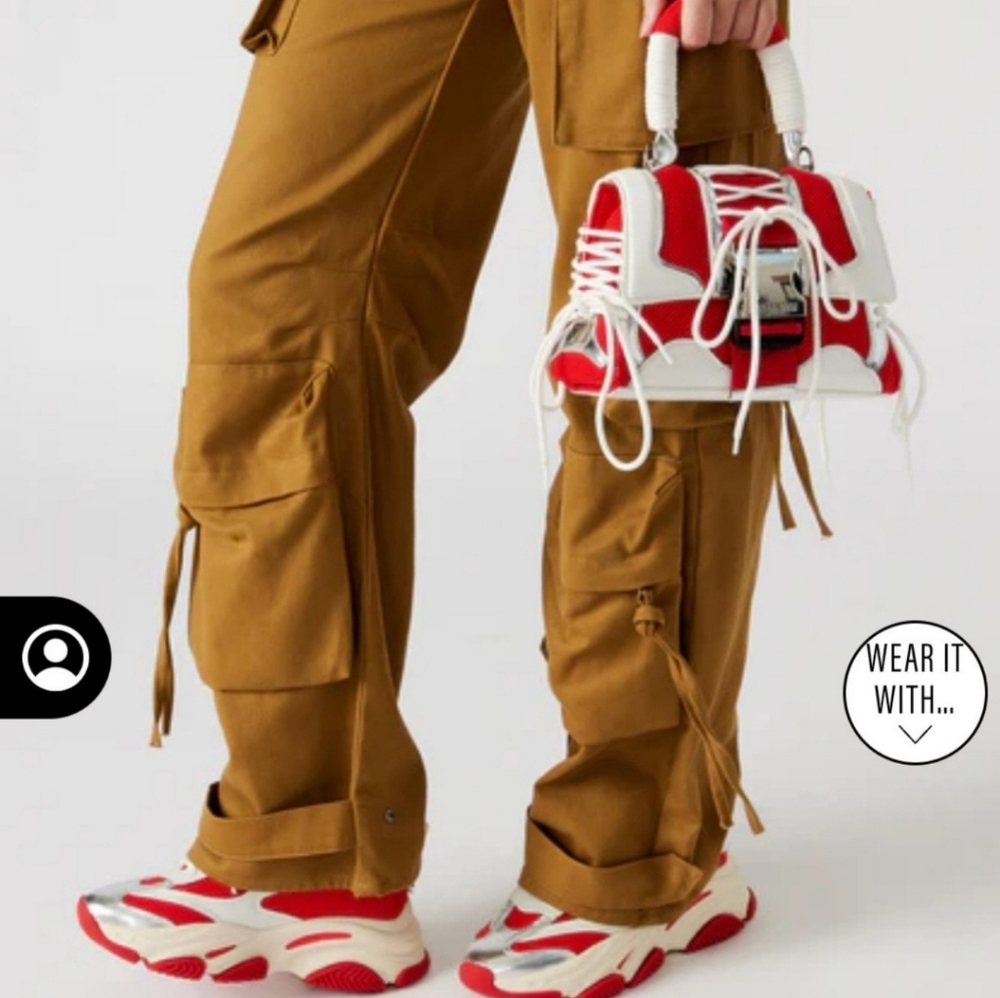 Steve Madden possession red multi shoes